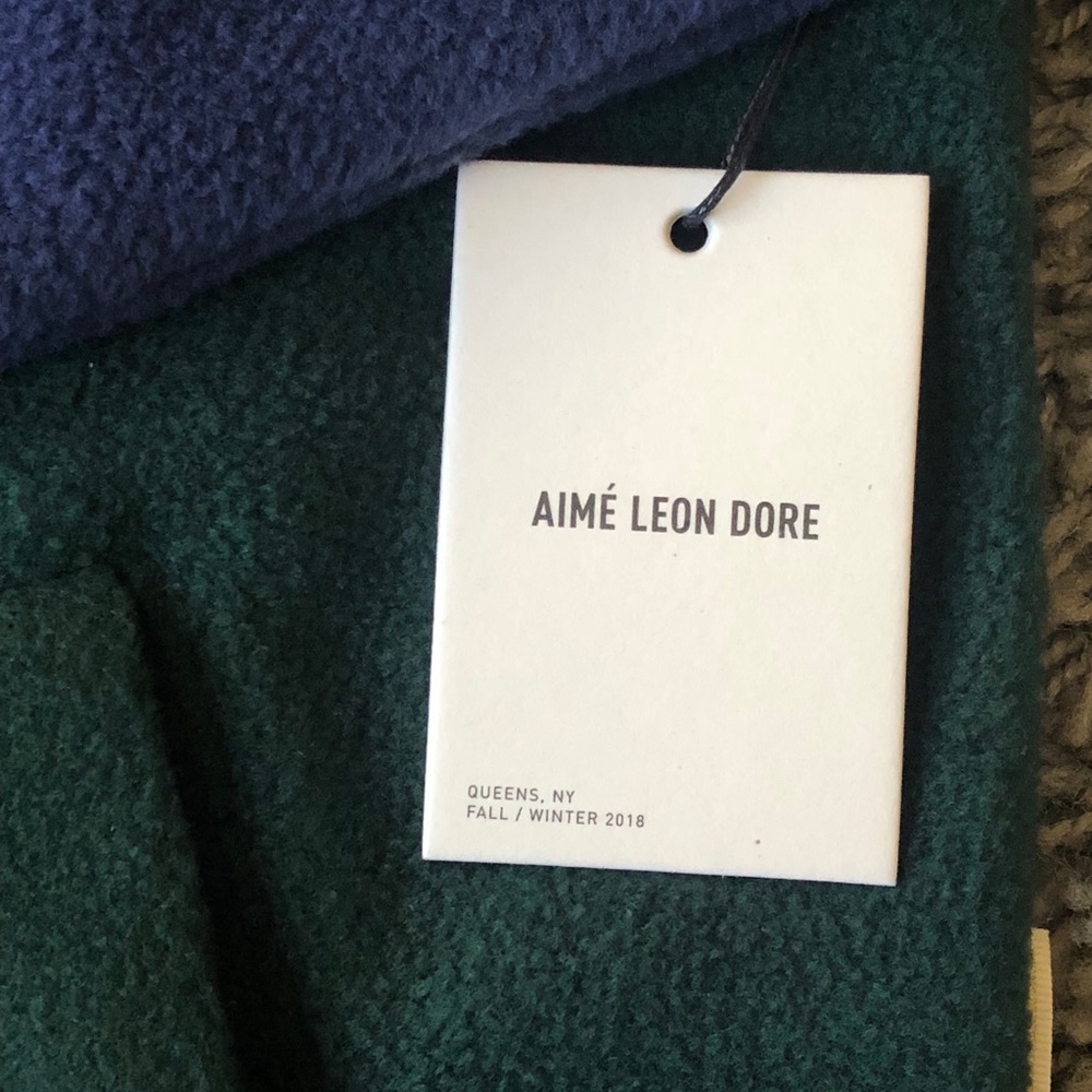 SOLD Aime Leon Dore Color Blocked Polar Fleece - Picture 7 of 8